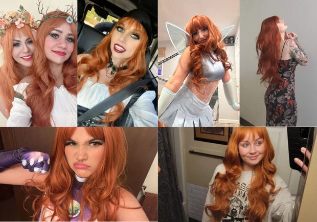 Ginger Orange Wig