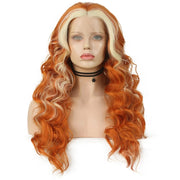 Ginger Blonde Curly Wig