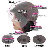 13x6 HD Lace Wig Pre plucked Natural Hairline Body Wave Human Hair Wigs 13 x 6 HD Lace Frontal Wigs