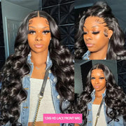 13x6 HD Lace Wig Pre plucked Natural Hairline Body Wave Human Hair Wigs 13 x 6 HD Lace Frontal Wigs