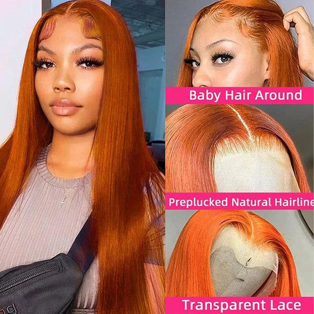 13x4 Ginger HH Wig