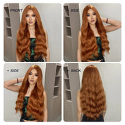 Ginger Curly Wig HT